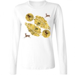 Ladies Relaxed Fit Basic Long Sleeve Tee