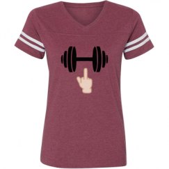 Ladies Relaxed Fit Vintage Sports Tee