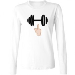 Ladies Relaxed Fit Basic Long Sleeve Tee