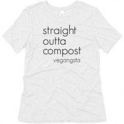 Ladies Relaxed Fit Super Soft Triblend Tee