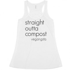 Ladies Flowy Racerback Tank