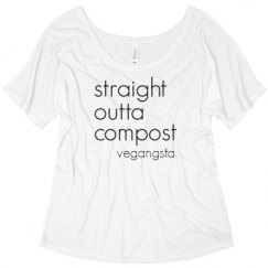 Ladies Flowy Slouchy Tee