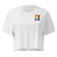 Ladies Festival Cali Crop Top Tee