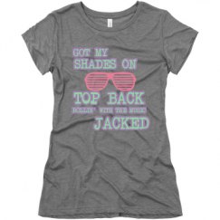 Ladies Slim Fit Super Soft Triblend Tee