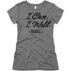 Ladies Slim Fit Super Soft Triblend Tee