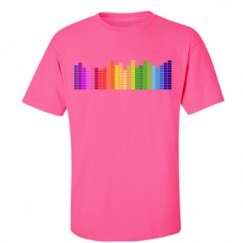 Unisex Ultra Cotton Safety Neon Crewneck Tee