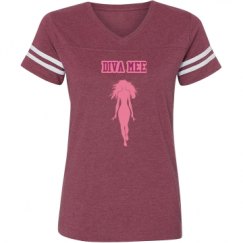 Ladies Relaxed Fit Vintage Sports Tee