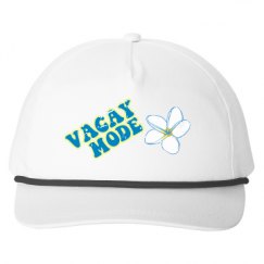 Snapback Five-Panel Rope Hat