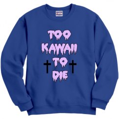 Unisex Film and Foil Crewneck Sweatshirt