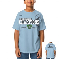 Two Time Super Bowl Champion PeeWee YOUTH Tee