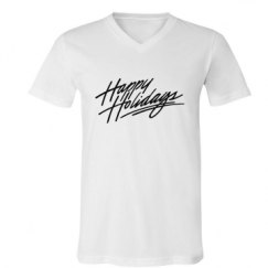 Unisex V-Neck Jersey Tee