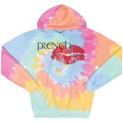 Unisex Tie-Dye Fleece Hoodie