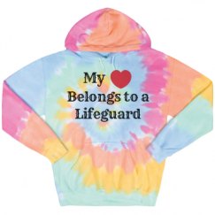 Unisex Tie-Dye Fleece Hoodie