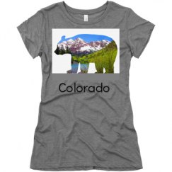 Ladies Slim Fit Super Soft Triblend Tee