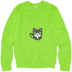 Unisex Neon Crewneck Sweatshirt