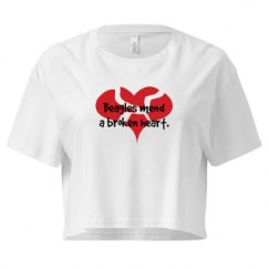 Ladies Festival Cali Crop Top Tee