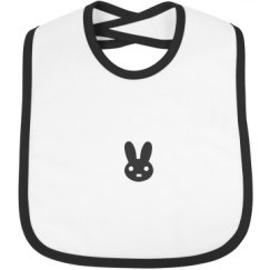 Infant Contrast Trim Bib
