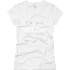 Ladies Slim Fit Basic Promo Jersey Tee