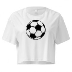 Ladies Festival Cali Crop Top Tee