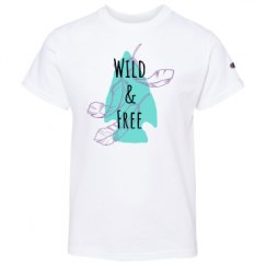 Youth Champion Short Sleeve Tagless Tee