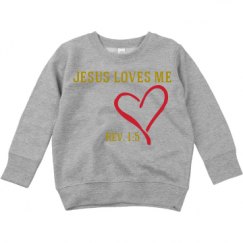 Toddler Crewneck Basic Promo Sweatshirt