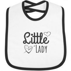 Infant Contrast Trim Bib