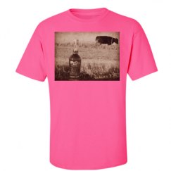 Unisex Ultra Cotton Safety Neon Crewneck Tee