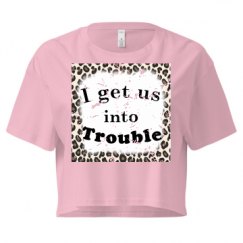 Ladies Festival Cali Crop Top Tee