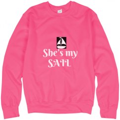 Unisex Neon Crewneck Sweatshirt