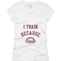 Ladies Slim Fit Basic Promo Jersey Tee