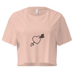 Ladies Festival Cali Crop Top Tee