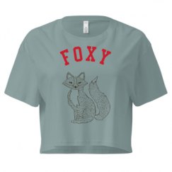 Ladies Festival Cali Crop Top Tee