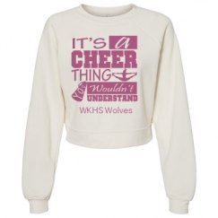 Women's Raglan Pullover Fleece