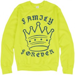 Unisex Neon Crewneck Sweatshirt