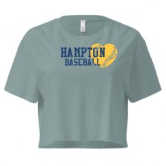 Ladies Festival Cali Crop Top Tee