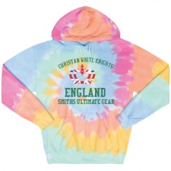 Unisex Tie-Dye Fleece Hoodie