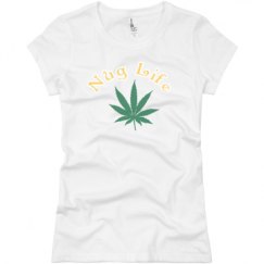Ladies Slim Fit Basic Promo Jersey Tee