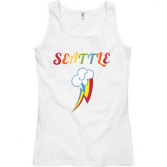 Ladies Semi-Fitted Tank