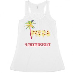 Ladies Flowy Racerback Tank