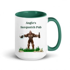 15oz Ceramic Mug with Color Inside