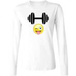 Ladies Relaxed Fit Basic Long Sleeve Tee