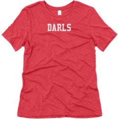 Ladies Relaxed Fit Super Soft Triblend Tee