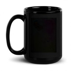 15oz Black Glossy Mug
