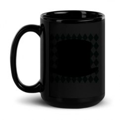 15oz Black Glossy Mug