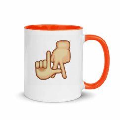 11oz Ceramic Mug with Color Inside