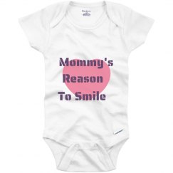 Mommy's reason to smile