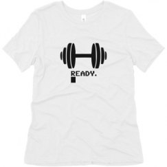 Ladies Relaxed Fit Super Soft Triblend Tee