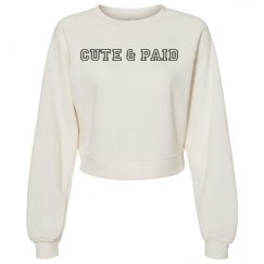 Women's Raglan Pullover Fleece
