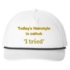 Snapback Five-Panel Rope Hat