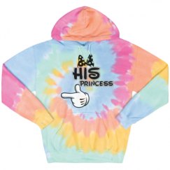 Unisex Tie-Dye Fleece Hoodie